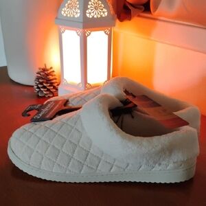 Dearforms Women's Gel Infused Memory Foam Slippers *NWT*